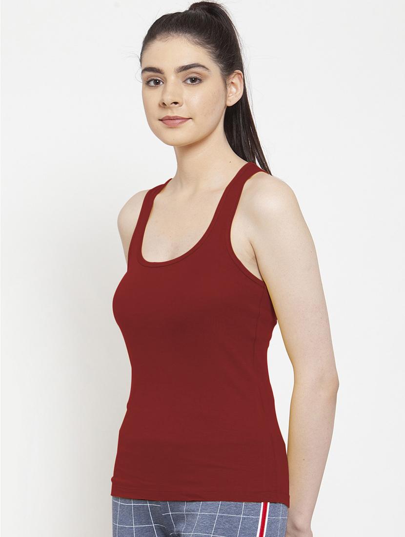 women's tank top scoop neck top - 18218299 - Standard Image - 1