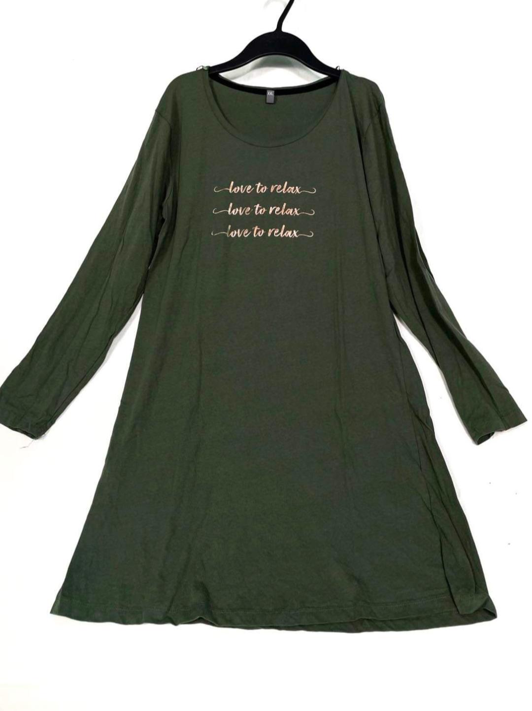 green hosiery nightwear set - 18218444 - Standard Image - 1