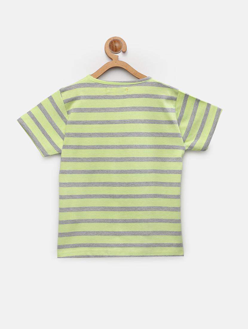 green striped regular tee - 18218869 - Standard Image - 1