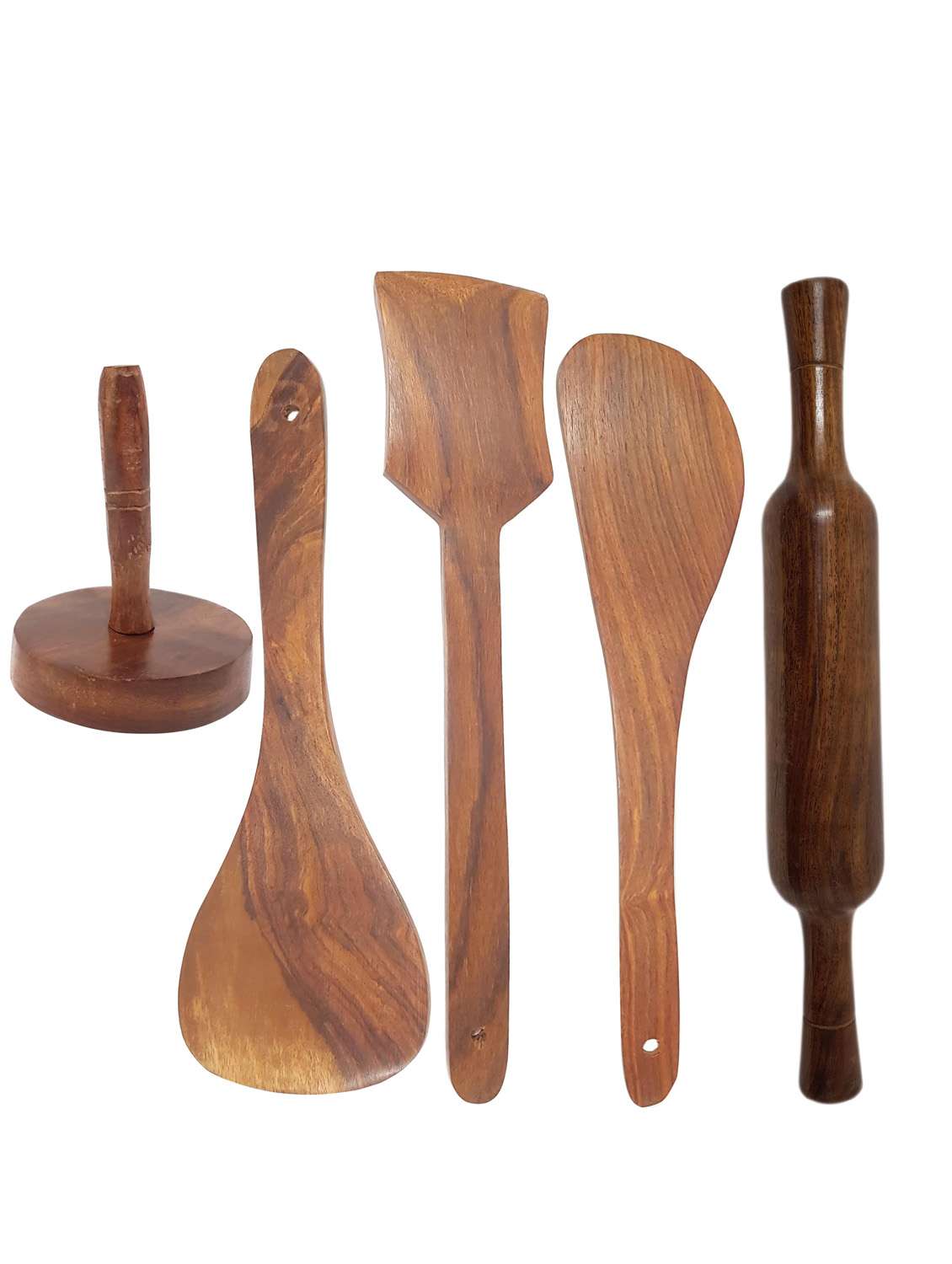 buzykart® wooden kitchen tools set