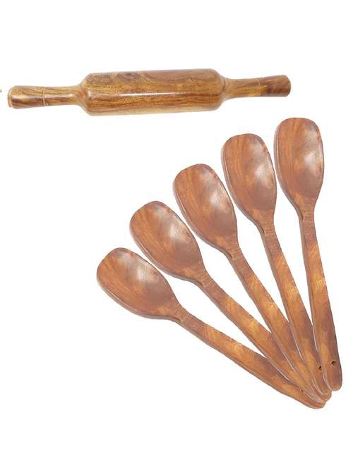 buzykart® wooden kitchen tools set of 6 - 18219030 -  Standard Image - 0
