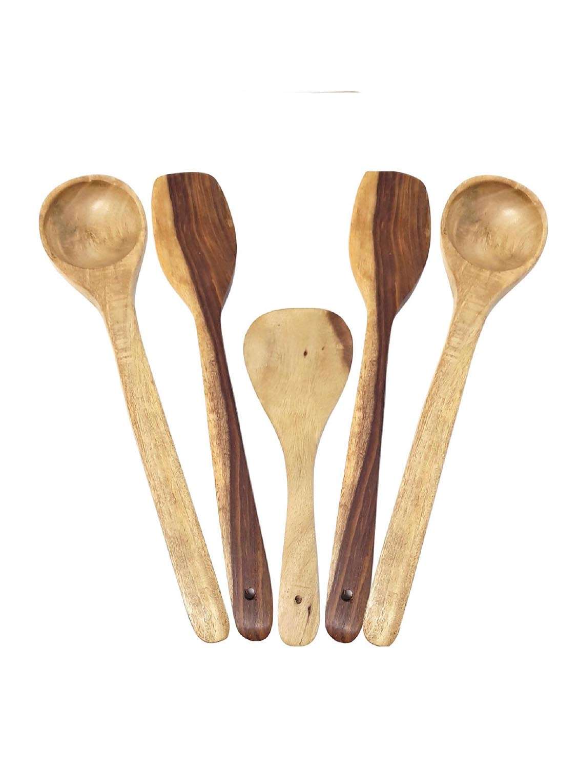 buzykart® wooden skimmers set with chakla belan