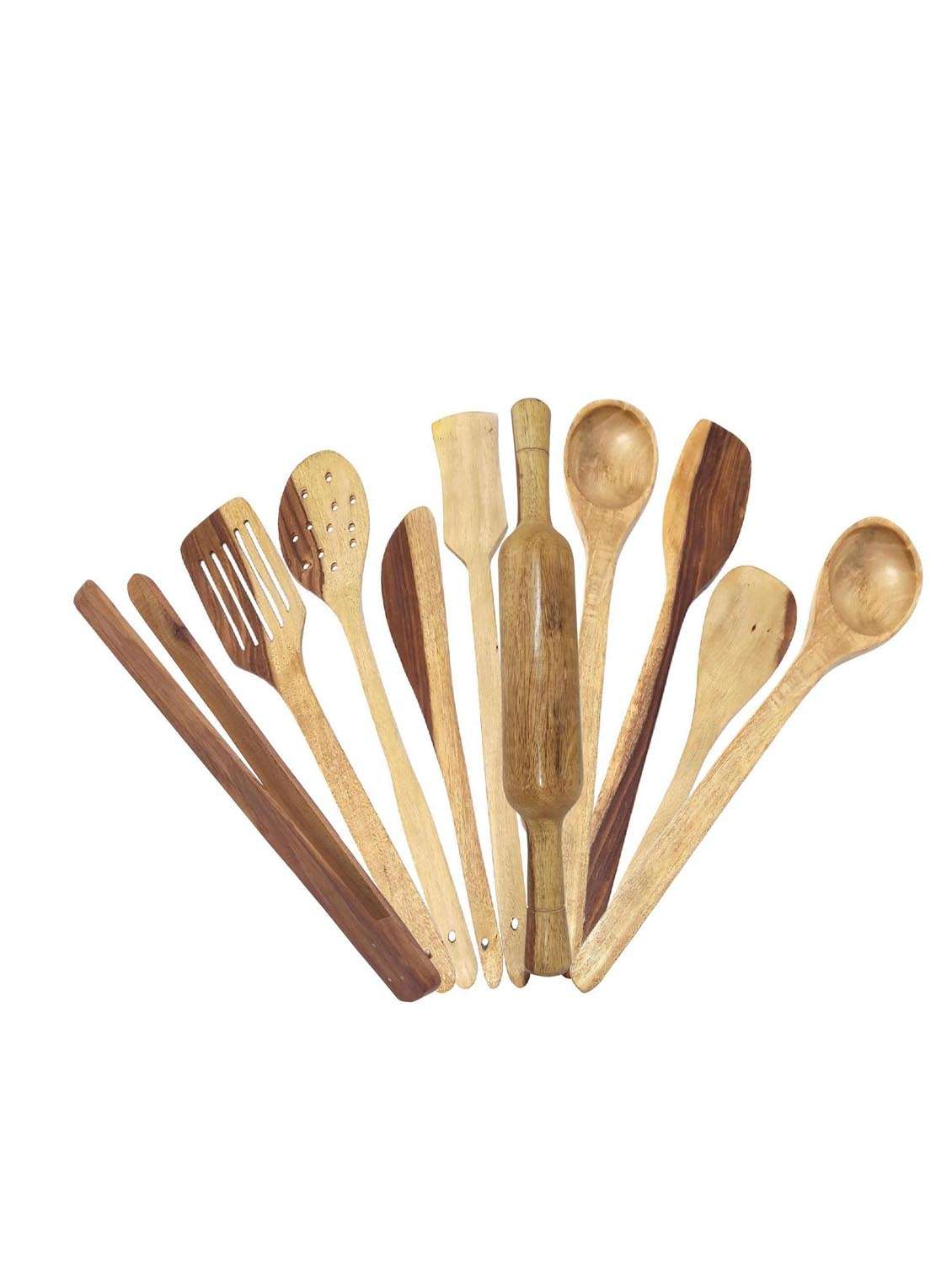 buzykart® wooden kitchen tool set