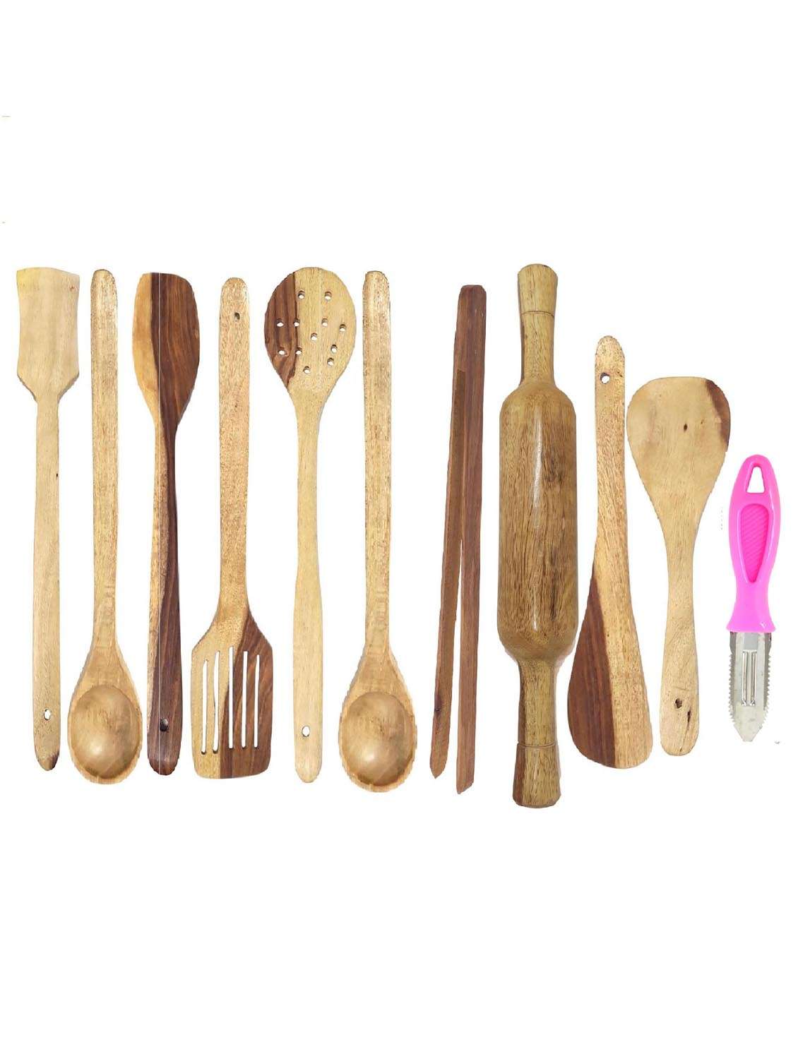 buzykart® wooden kitchen tool set - 18219059 - Zoom Image - 0