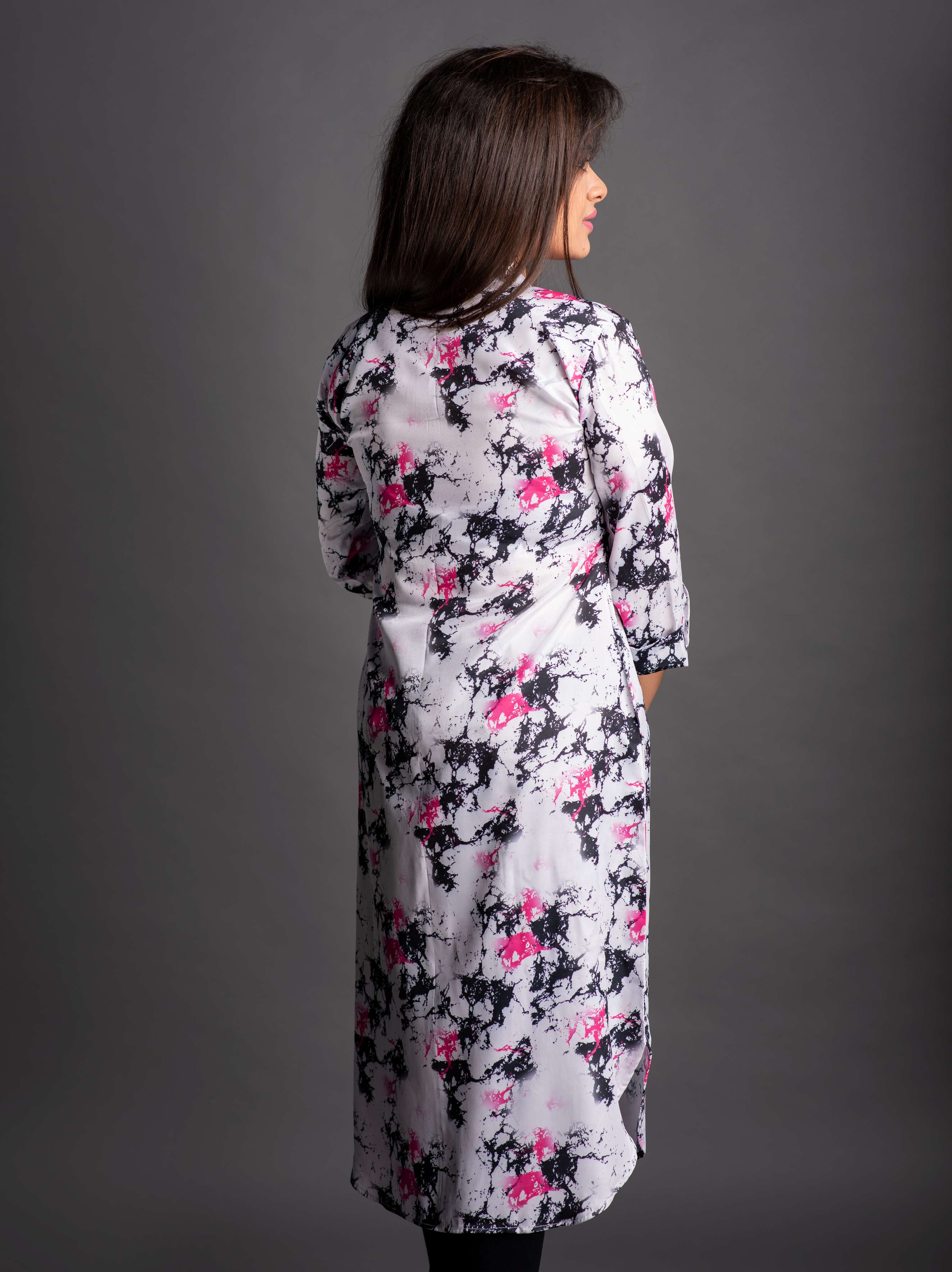 women's front slit kurta - 18219207 -  Standard Image - 1