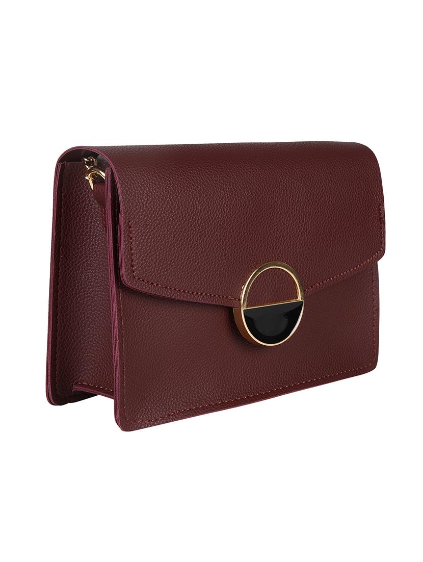 wine leatherette (pu) sling bag - 18219516 - Standard Image - 4
