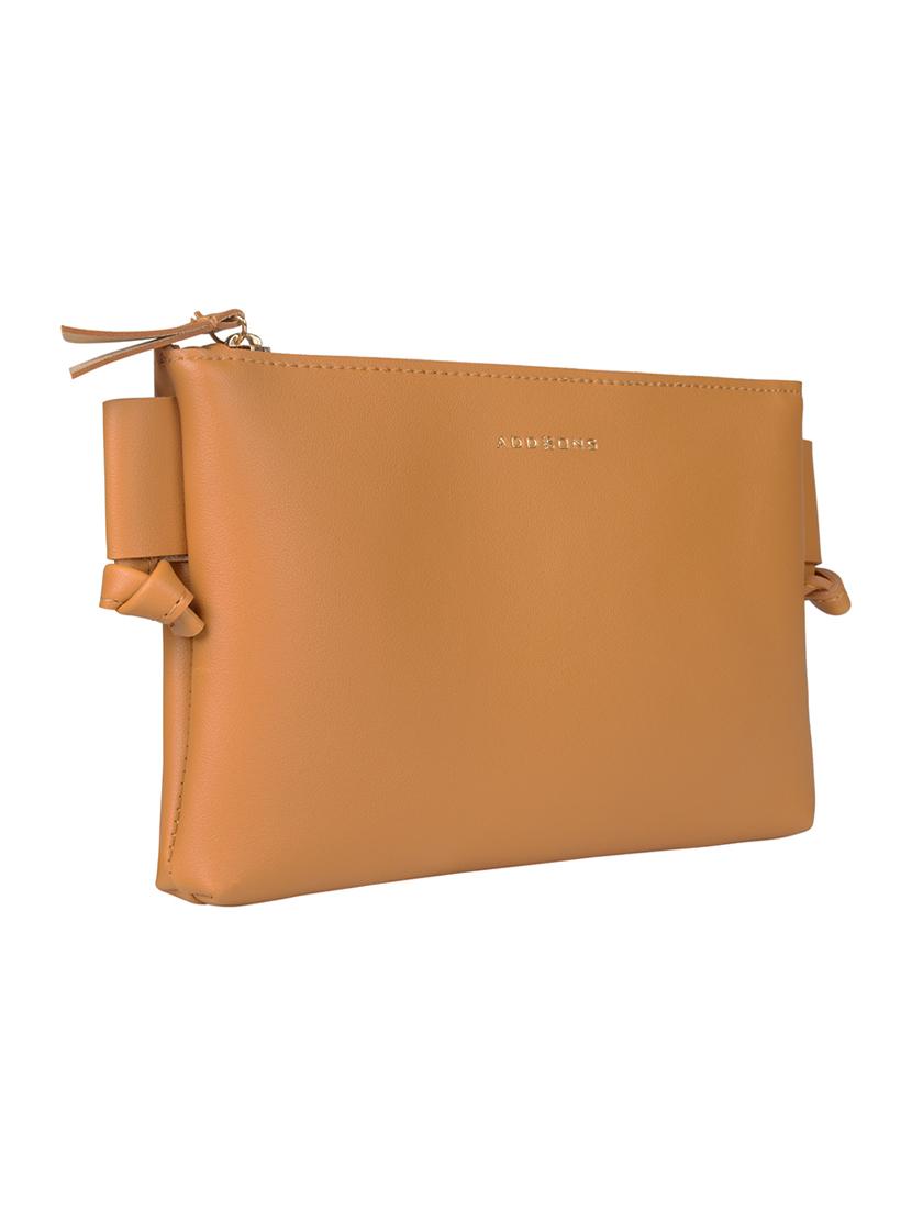 yellow leatherette (pu) sling bag - 18219522 - Standard Image - 4