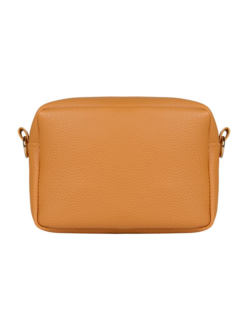 yellow leatherette (pu) sling bag - 18219526 - Standard Image - 1