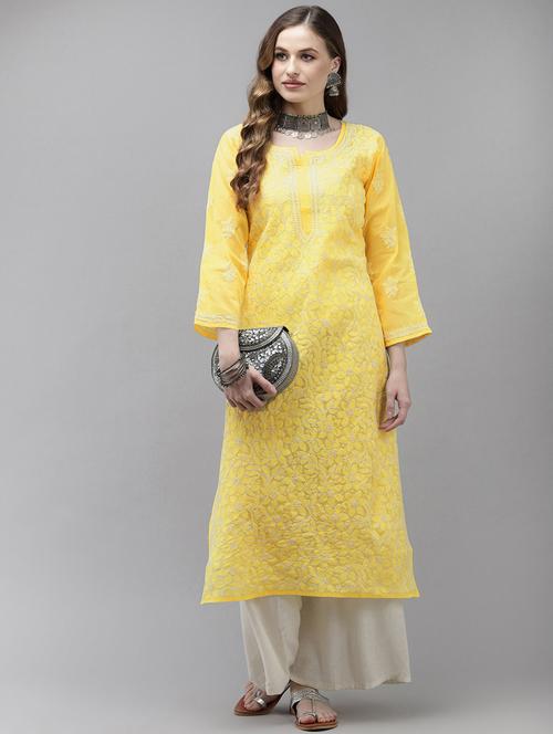 women's straight kurta - 18219621 - Standard Image - 0