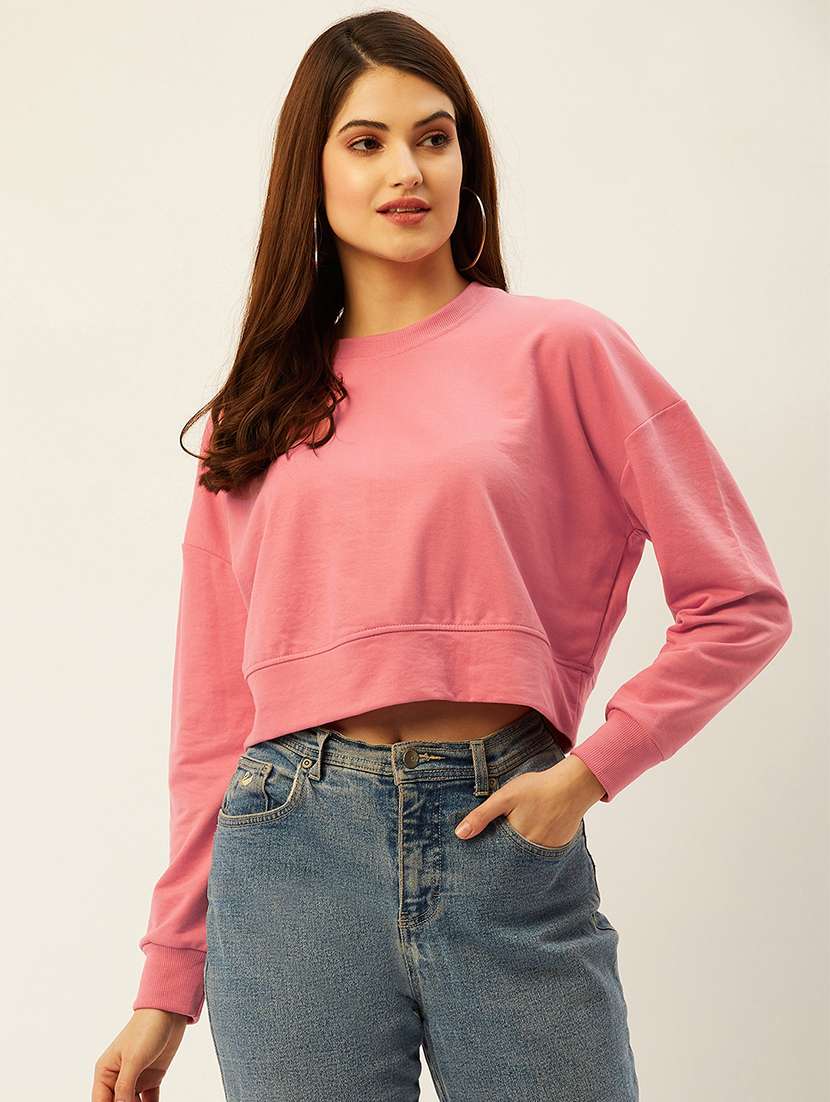 women's plain sweatshirt