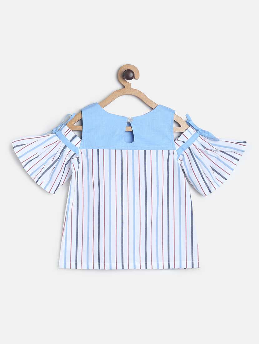 girls round neck top - 18221625 -  Standard Image - 1