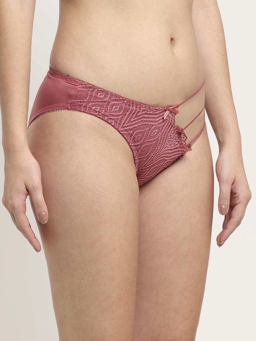 brown solid bikini panty - 18224389 -  Standard Image - 1