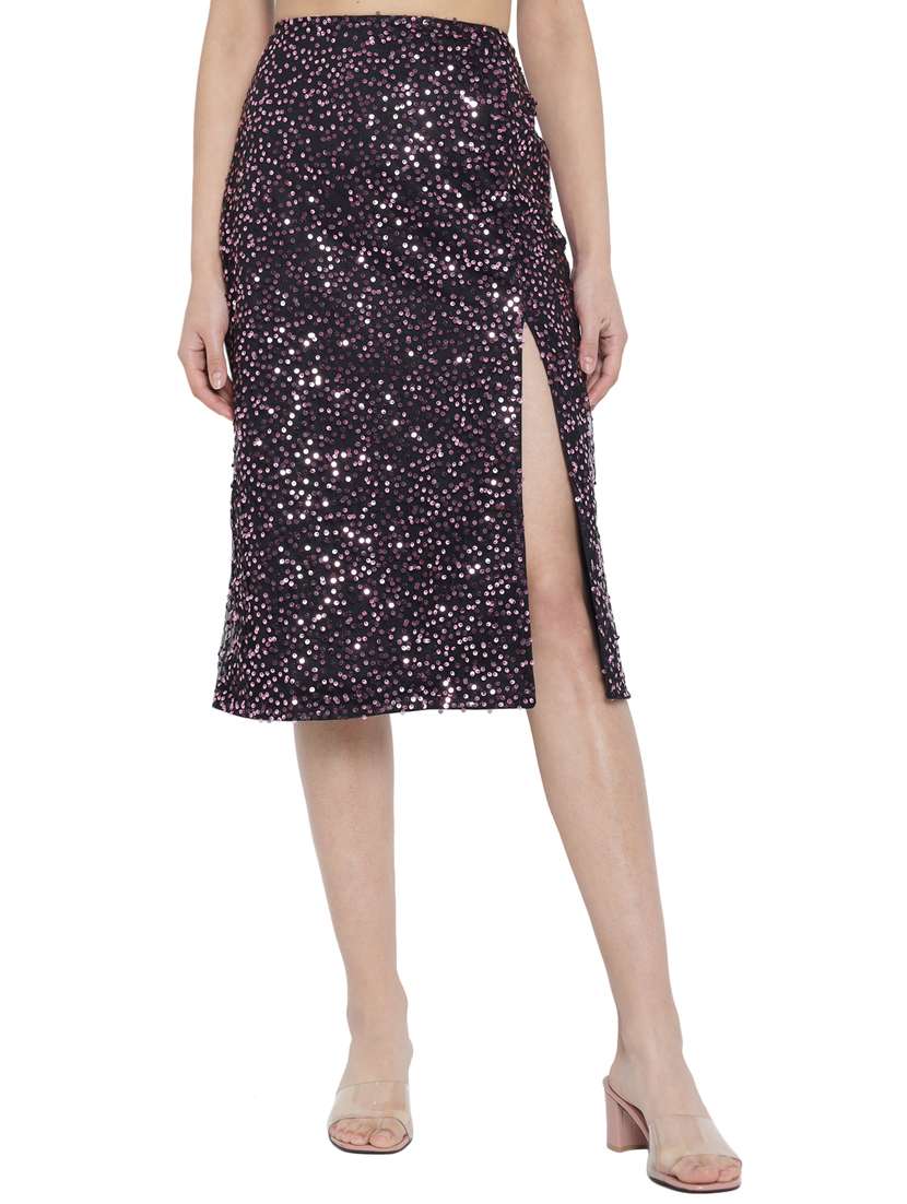 black sequins pencil skirts skirt