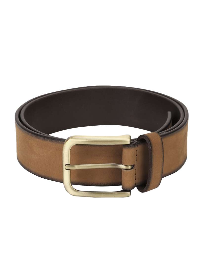 tan leather belt
