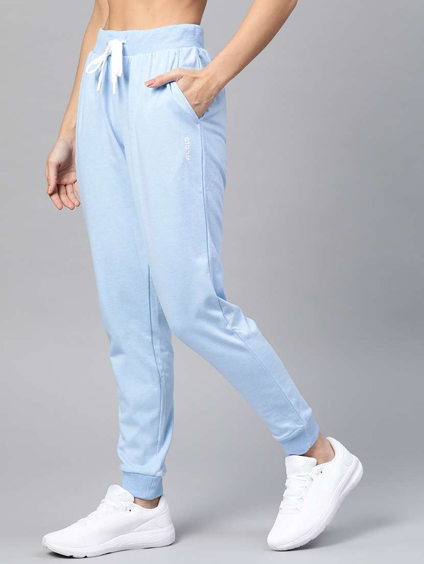 mid rise solid  track pant  - 18227064 -  Standard Image - 1