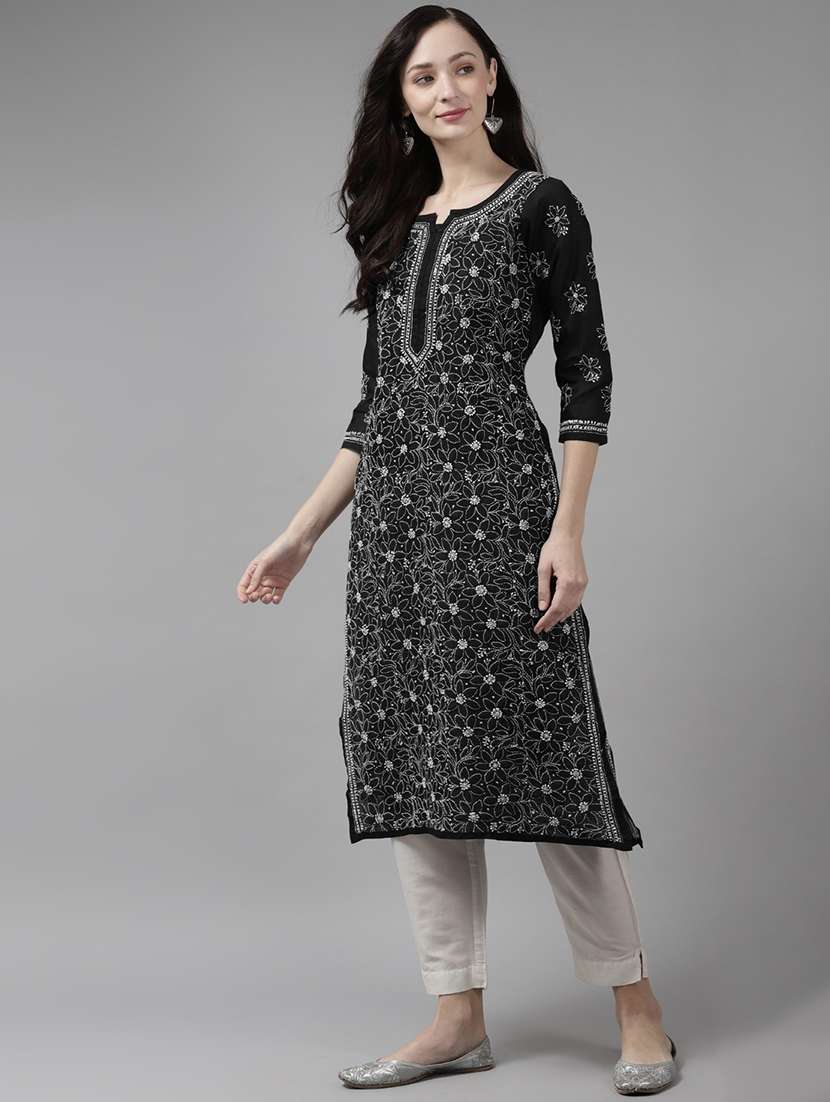 women's straight kurta - 18227469 -  Standard Image - 1