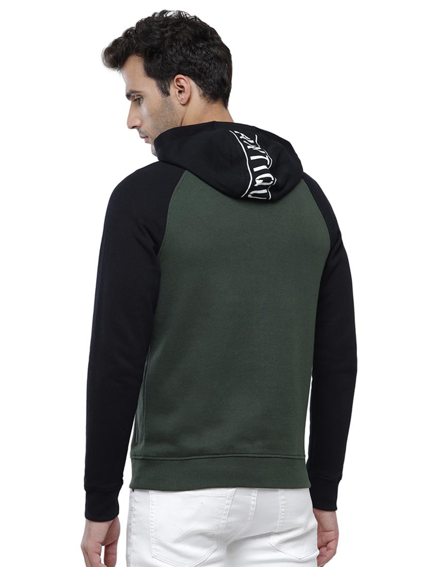 mens color block sweatshirt - 18228936 - Standard Image - 1