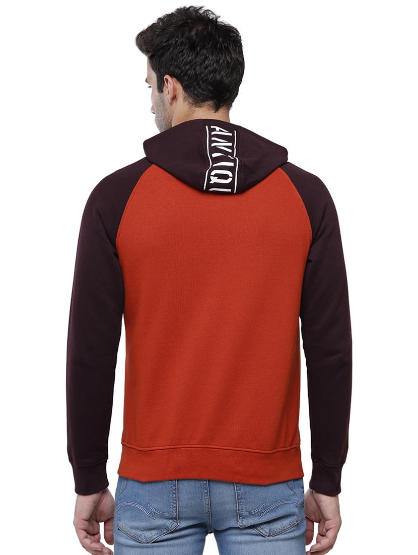 mens color block sweatshirt - 18228943 - Standard Image - 1