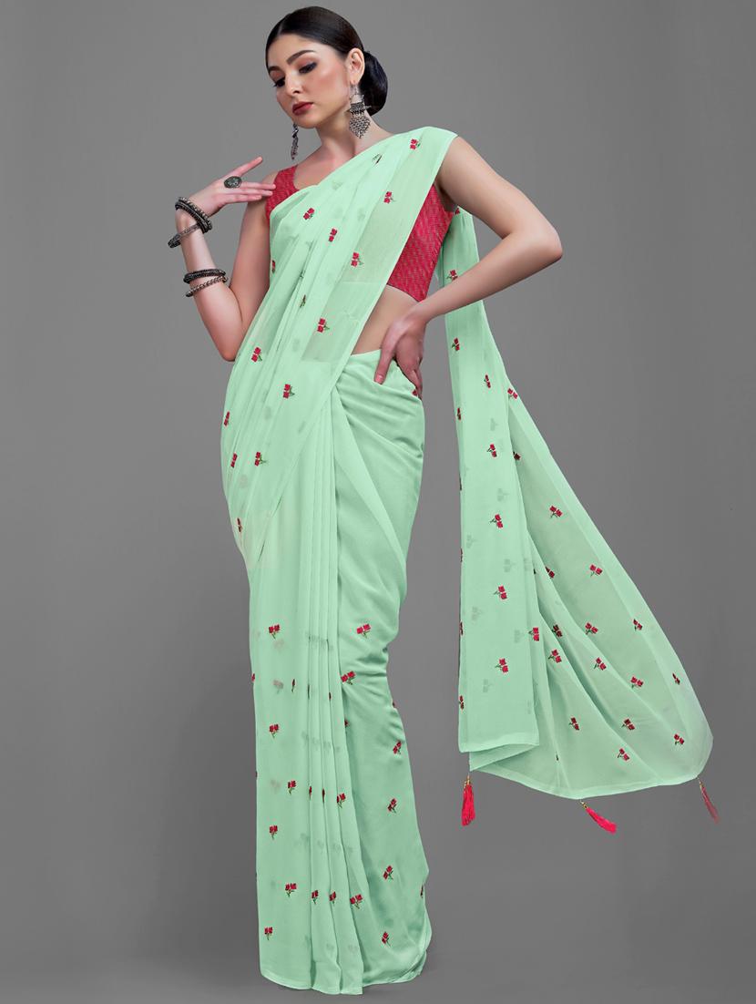 women's embroidered saree - 18229867 -  Standard Image - 1