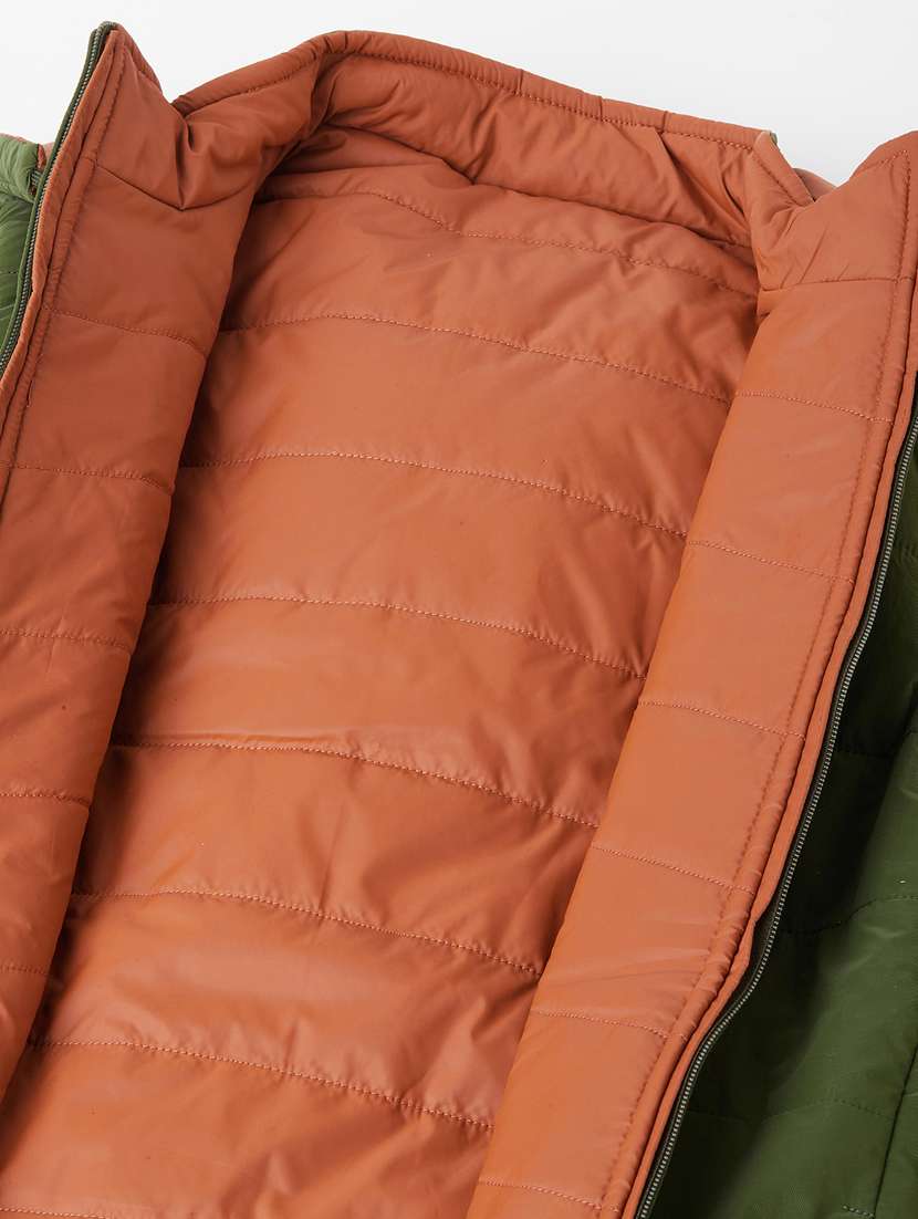 green reversible quilted jacket - 18229912 -  Standard Image - 4