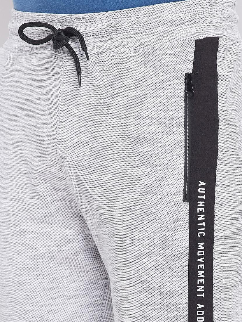 grey melange track pant - 18230265 - Standard Image - 4