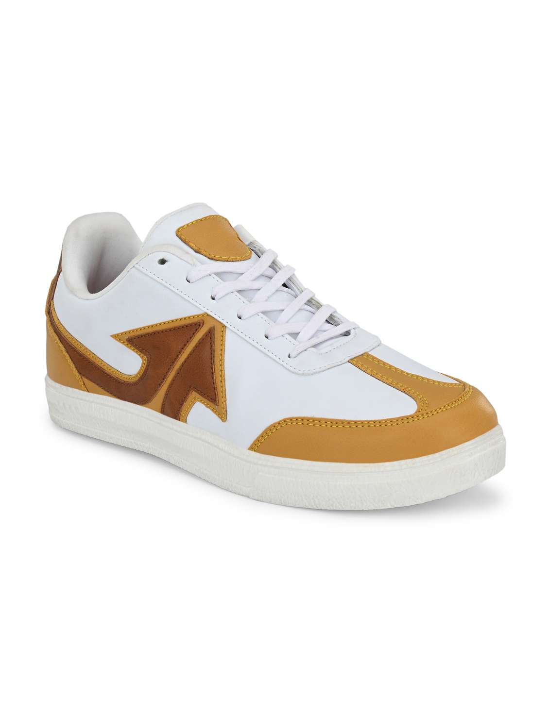 white lace up sneakers - 18230966 -  Zoom Image - 0