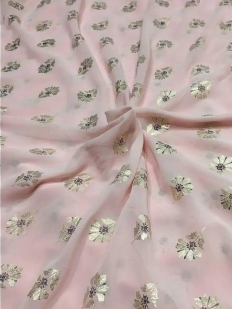 georgettefoil fabric 44 inch width  - 18231528 -  Standard Image - 1