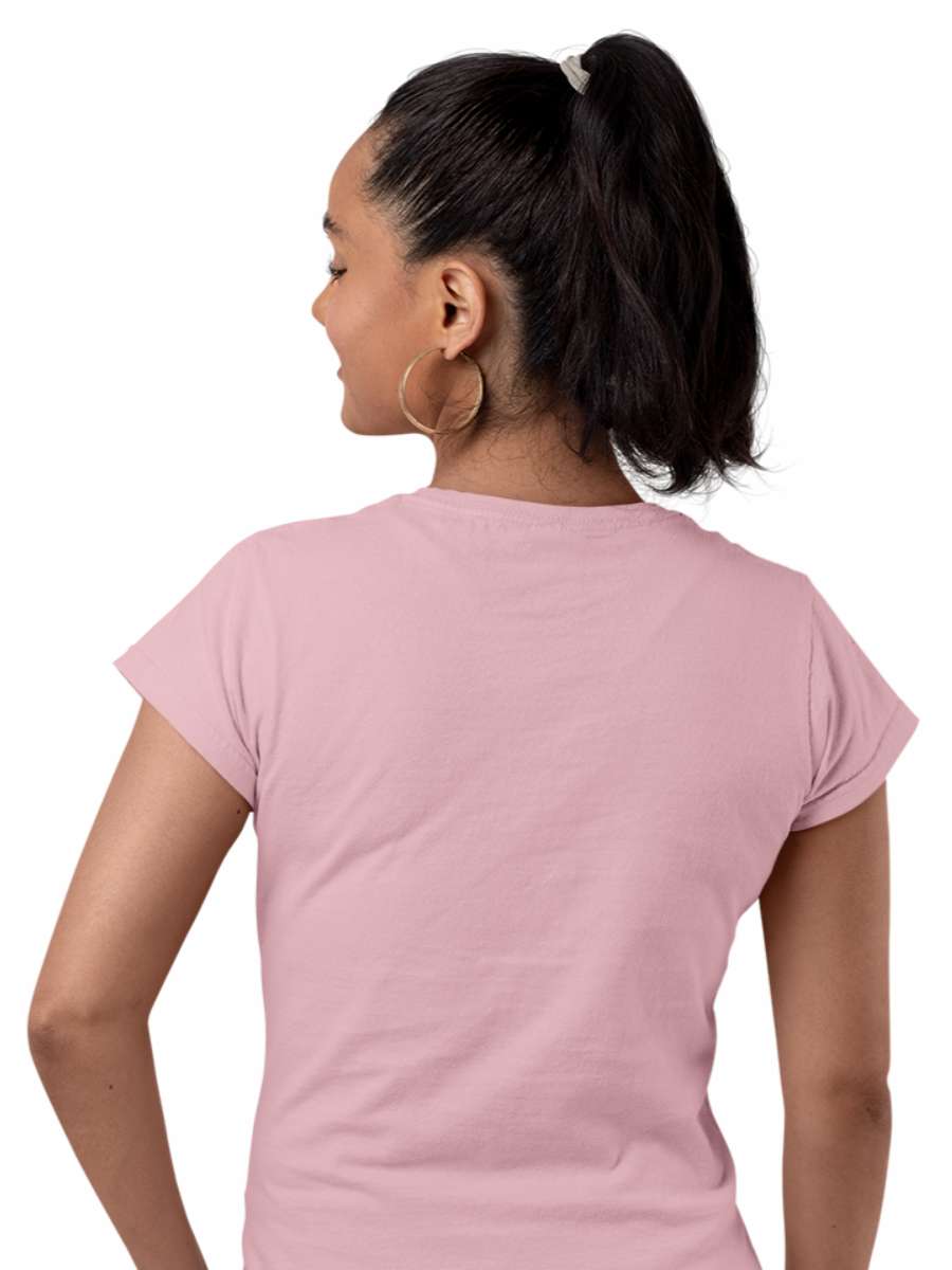 women's plain crew neck t-shirt - 18232831 -  Standard Image - 1