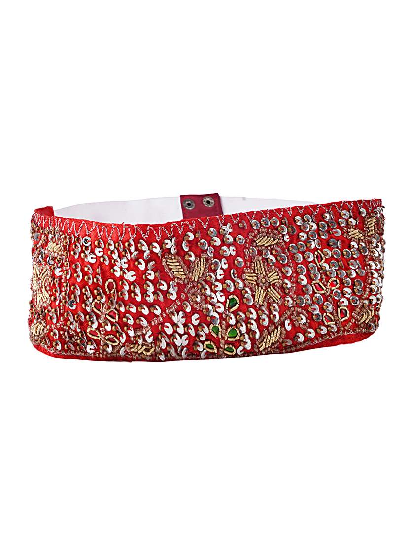 orange satin belt - 18233452 - Zoom Image - 0