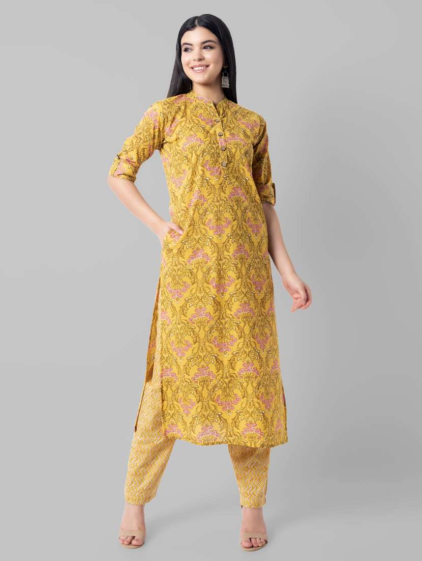 Printed Kurta Pant Set