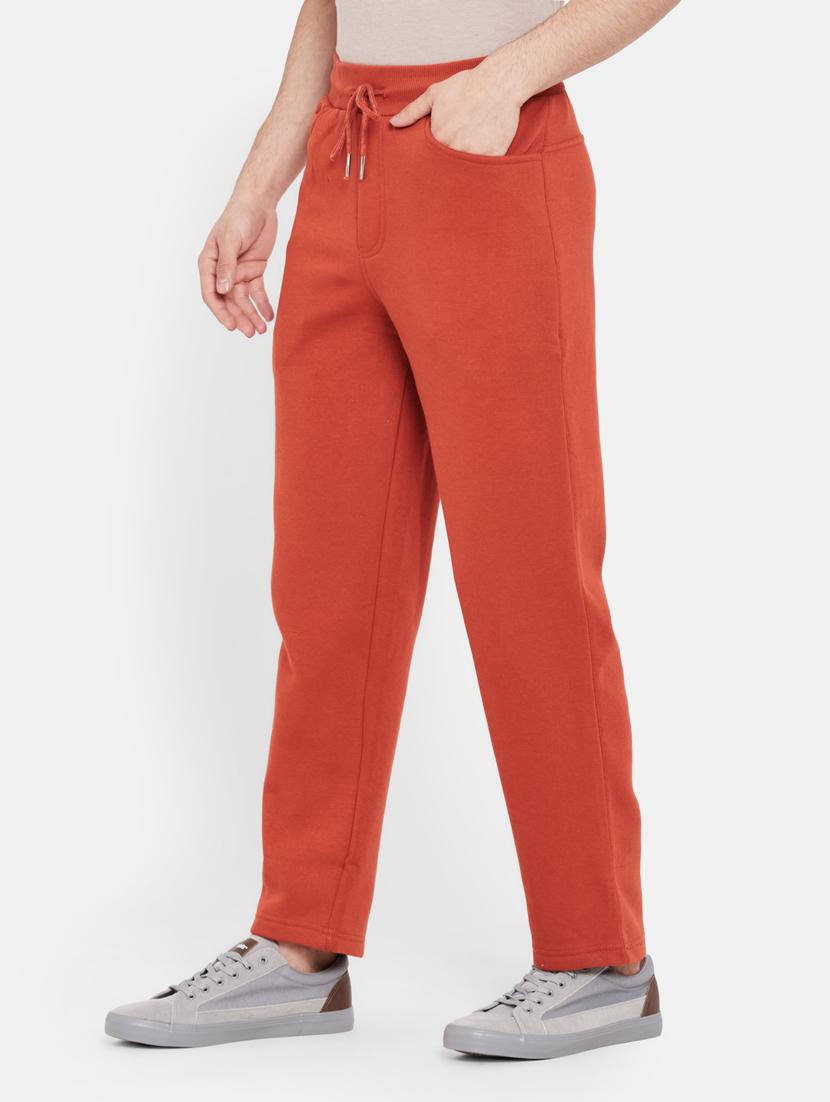 orange solid track pant - 18234606 - Standard Image - 1
