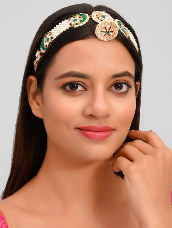 green brass maathapati - 18235990 - Standard Image - 1