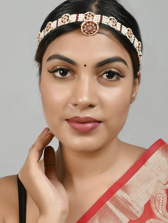 gold brass maathapati - 18236008 - Standard Image - 1