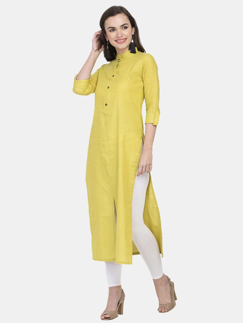 women's straight kurta - 18236693 -  Standard Image - 1