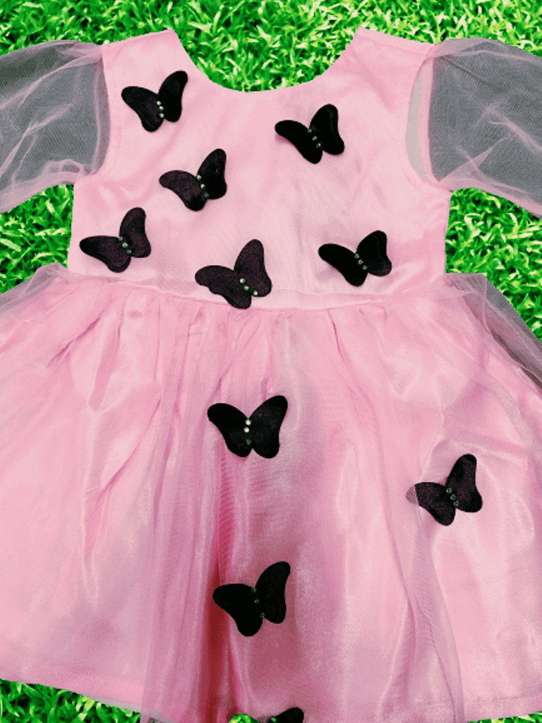 kids girls party wear frock - 18236841 - Standard Image - 1