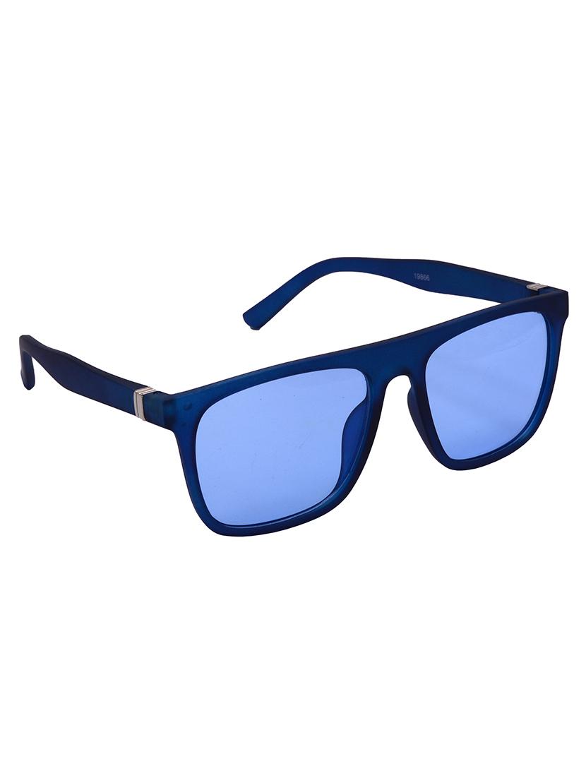 hrinkar men women boys & girls rectangular & sunglasses black frame, black lens (medium) - 18238995 - Standard Image - 1