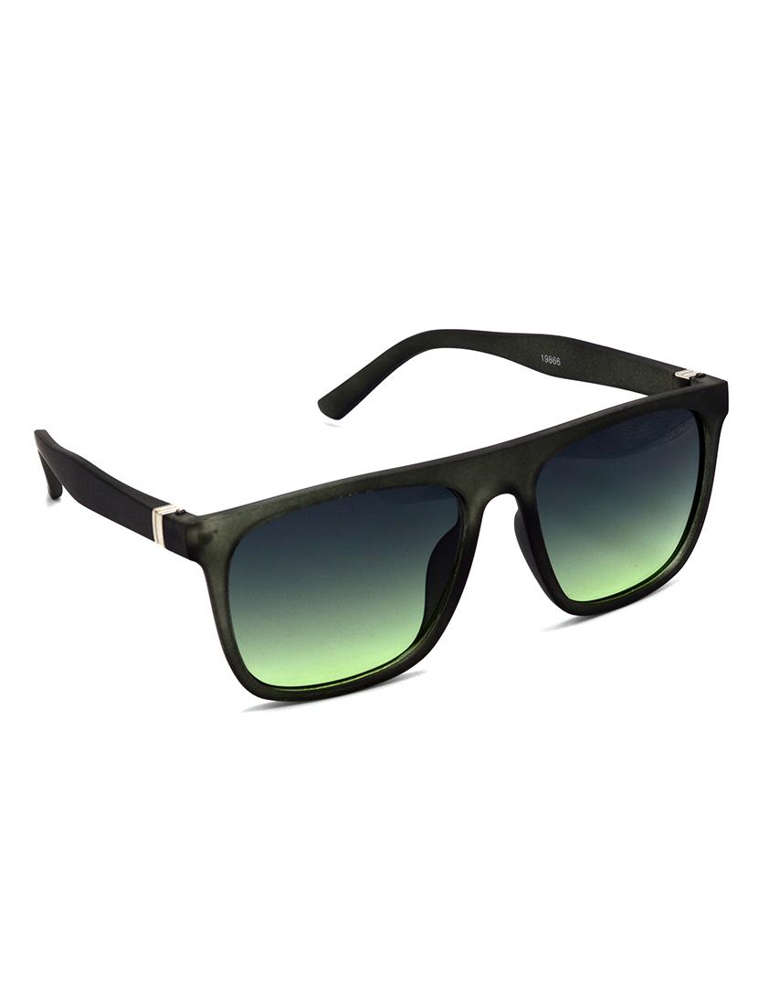 hrinkar men women boys & girls rectangular &  sunglasses black frame, black lens (medium) - 18238996 -  Standard Image - 1