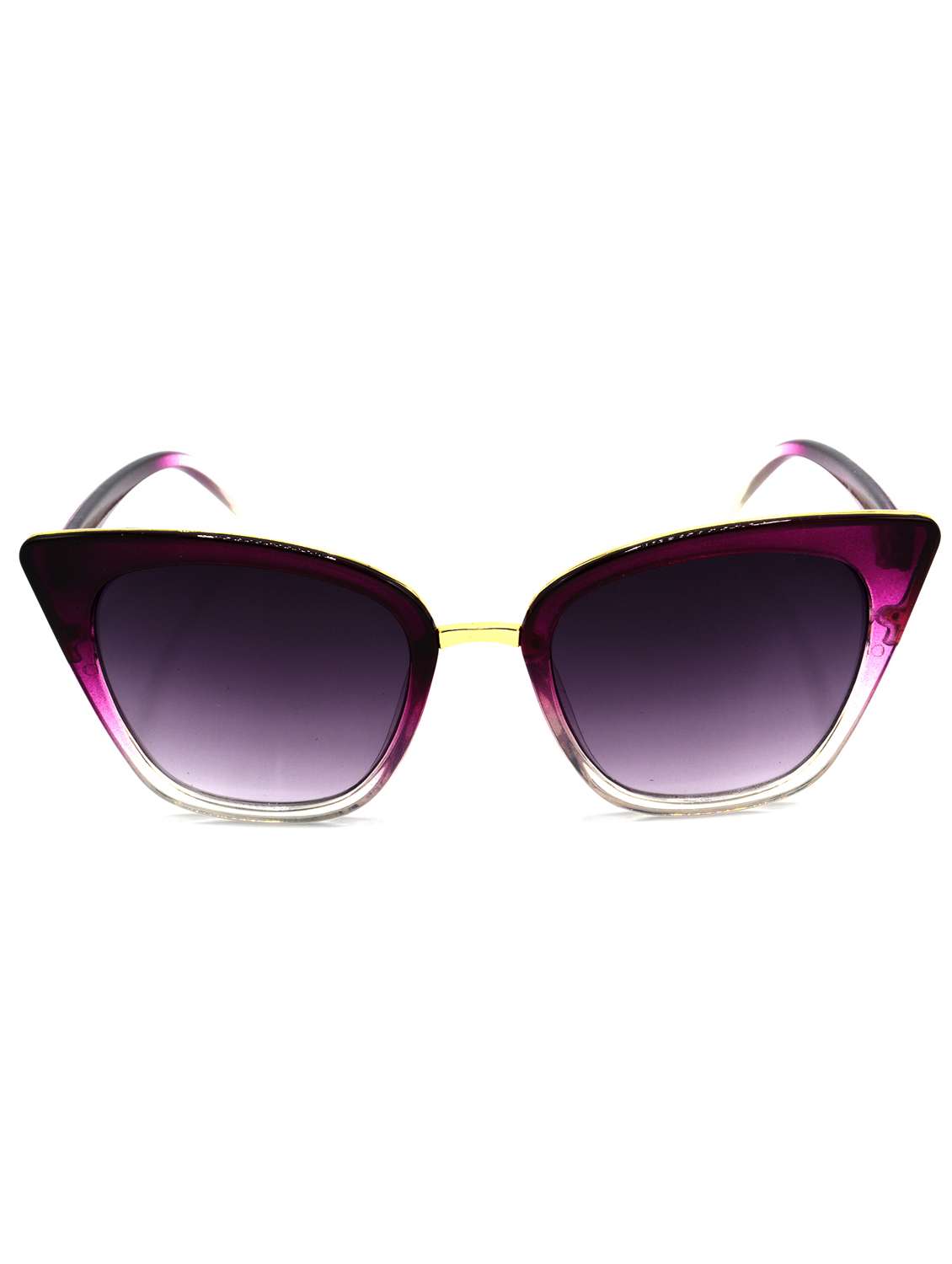 hrinkar men women boys & girls cat-eye &  sunglasses brown frame, brown lens (medium) - 18239130 -  Standard Image - 1