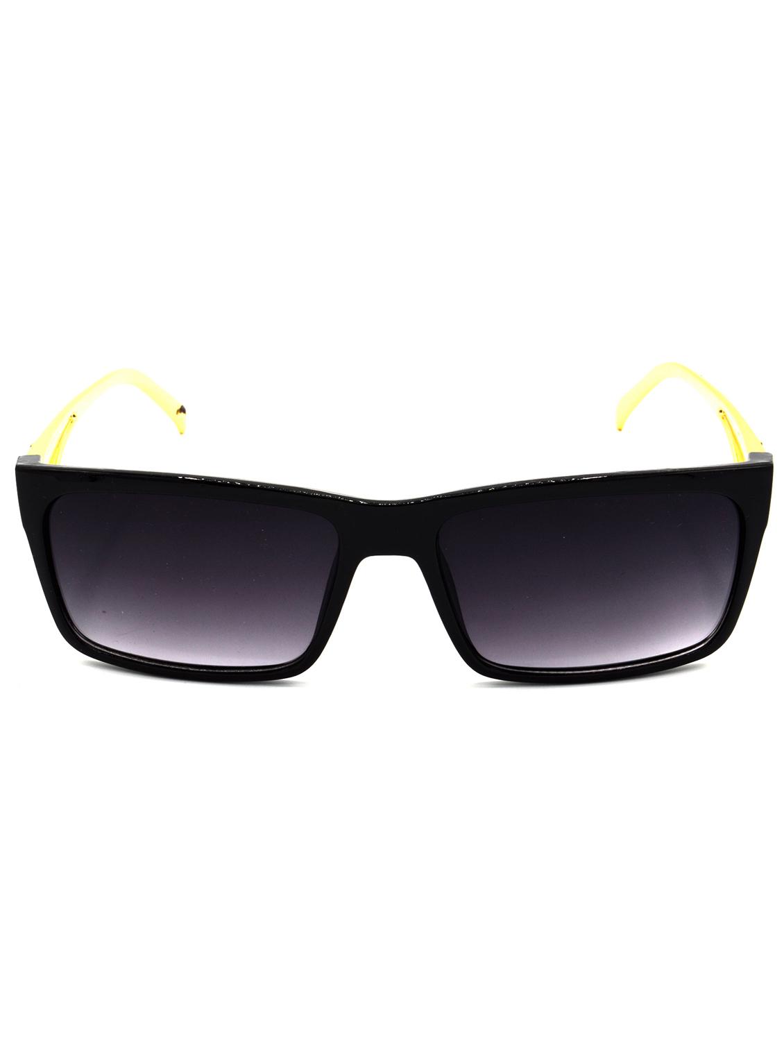 hrinkar men women boys & girls rectangular &  sunglasses golden frame, grey lens (medium) - 18239140 -  Standard Image - 1