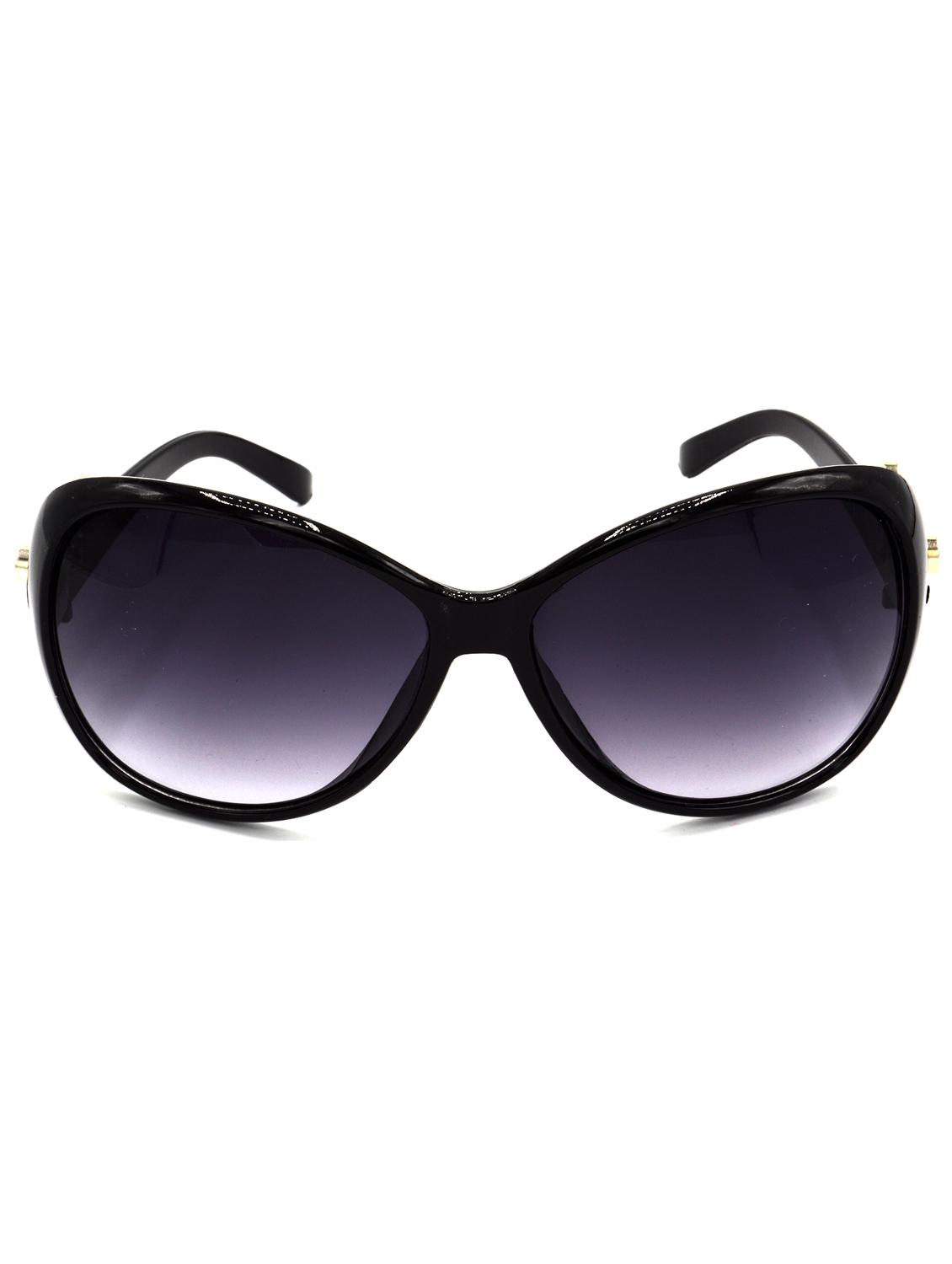 hrinkar men women boys & girls aviator & sunglasses black frame, blue lens (medium) - 18239142 - Standard Image - 1