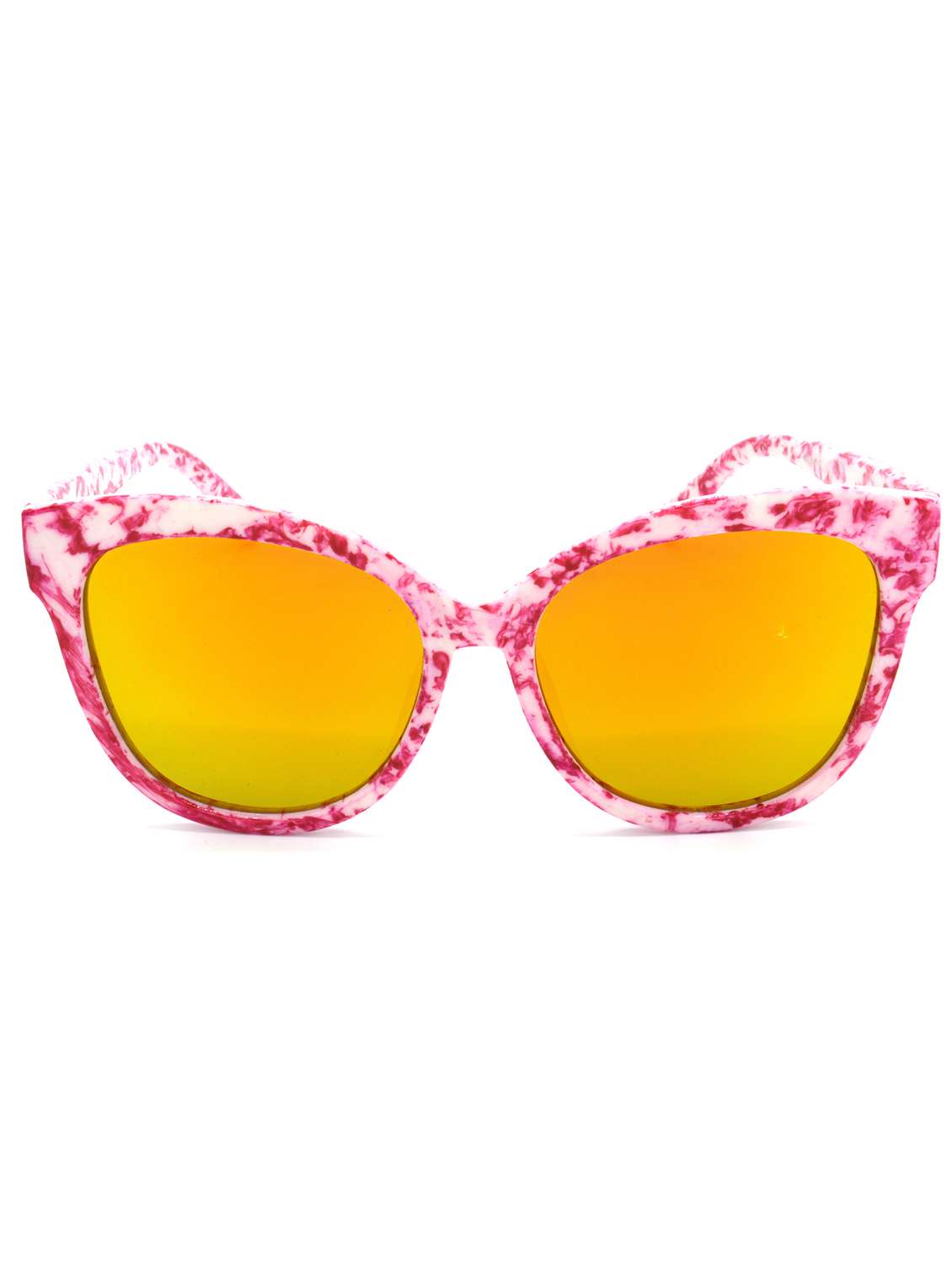 hrinkar men women boys & girls round &  sunglasses white frame, blue lens (medium) - 18239147 -  Standard Image - 1