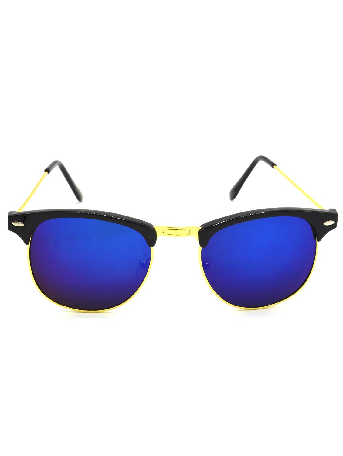 hrinkar men women boys & girls clubmaster & sunglasses grey frame, grey lens (medium) - 18239210 - Standard Image - 1