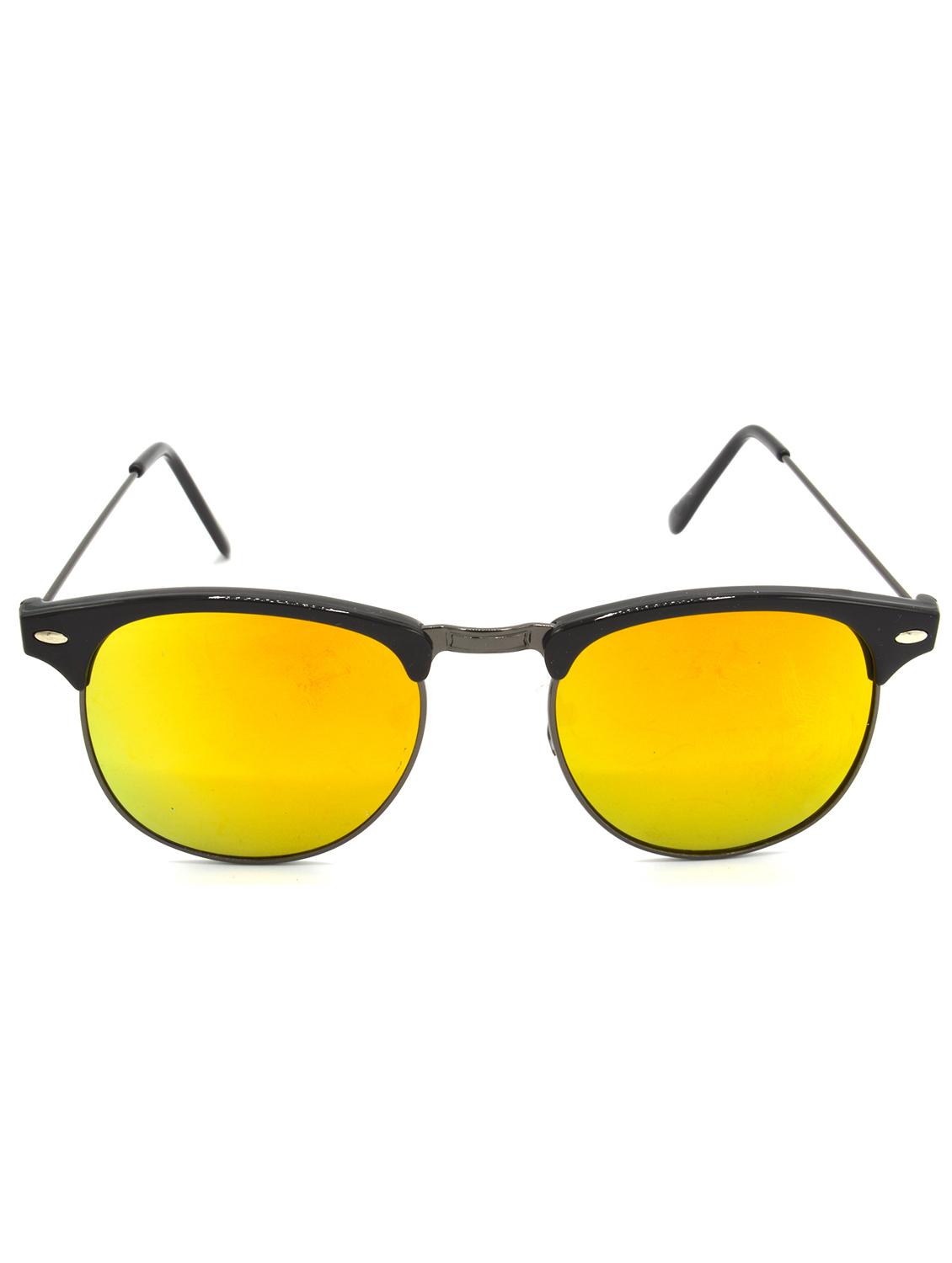 hrinkar men women boys & girls clubmaster &  sunglasses grey frame, grey lens (medium) - 18239211 -  Standard Image - 1