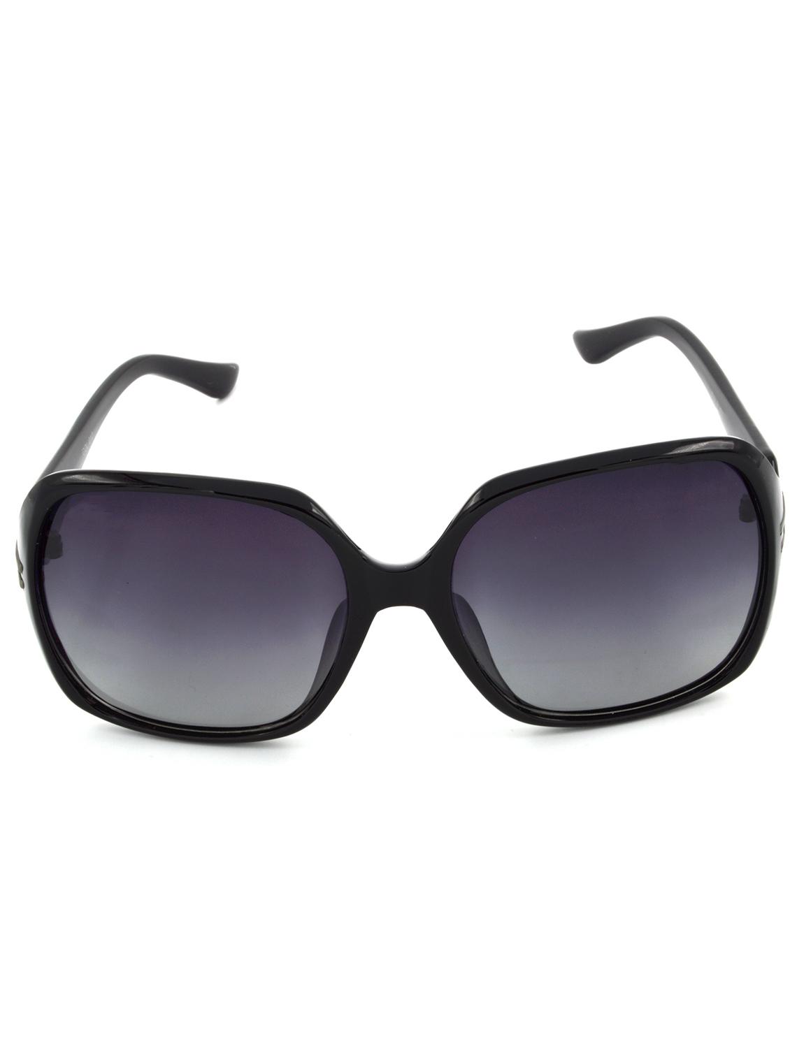 hrinkar men women boys & girls rectangular & sunglasses black frame, grey lens (medium) - 18239221 - Standard Image - 1