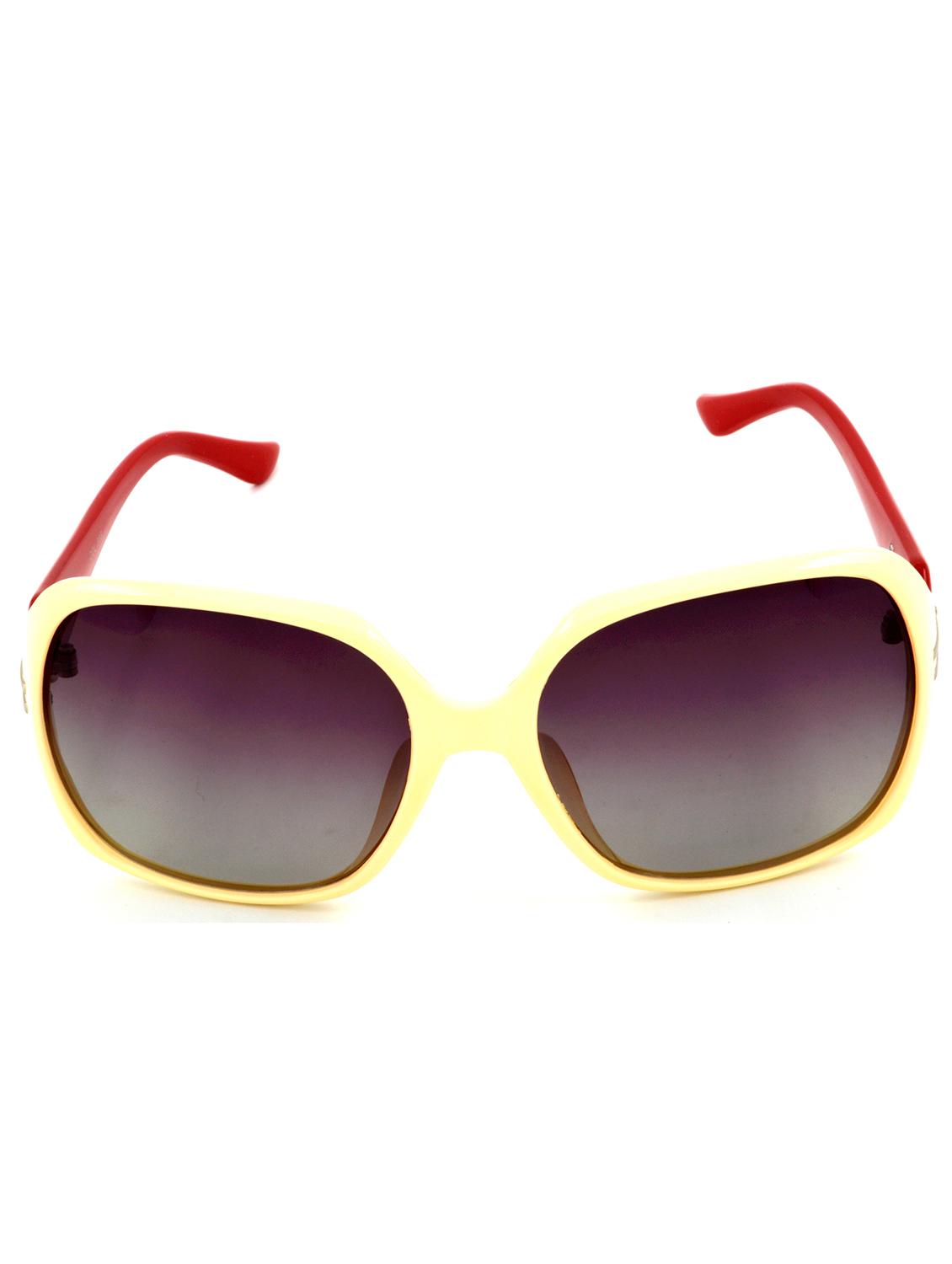hrinkar men women boys & girls rectangular & sunglasses black frame, grey lens (medium) - 18239223 - Standard Image - 1
