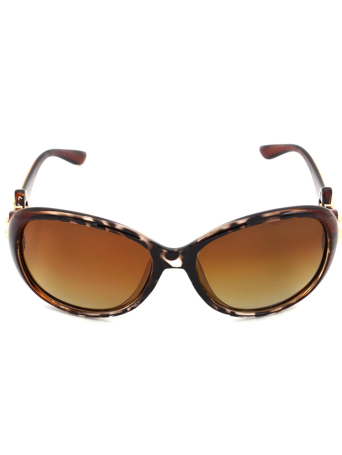 hrinkar men women boys & girls rectangular &  sunglasses golden frame, brown lens (medium) - 18239235 -  Standard Image - 1