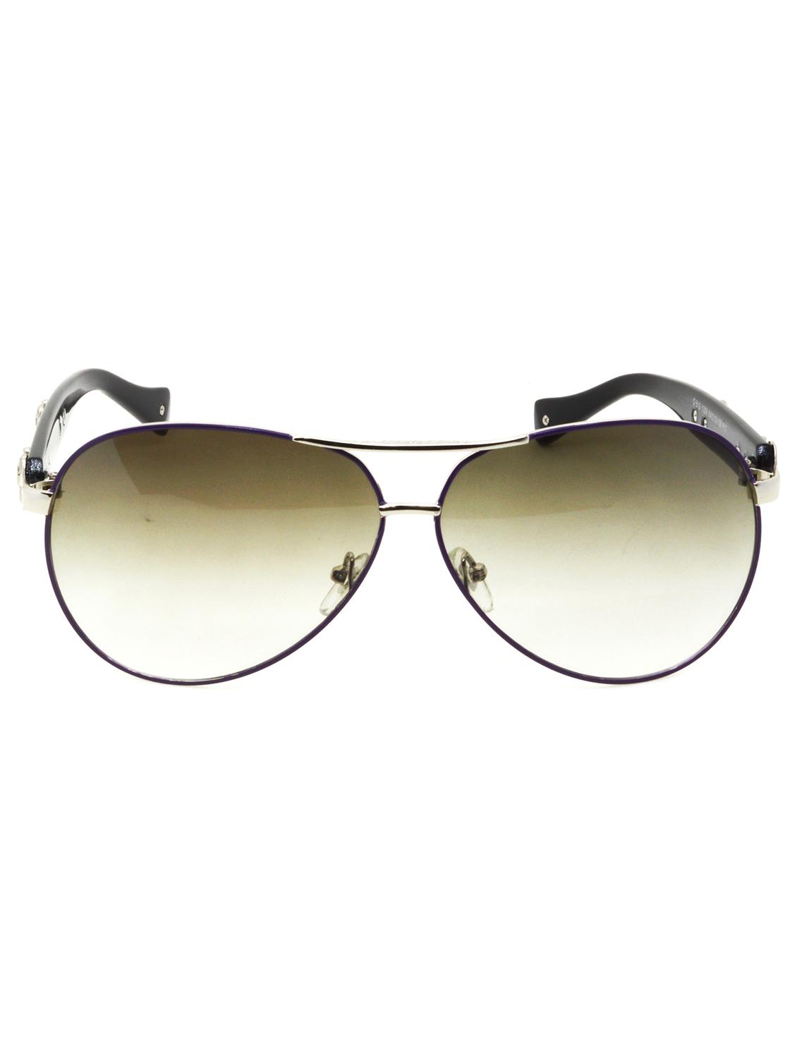 hrinkar men women boys & girls aviator &  sunglasses multicolor frame, brown lens (medium) - 18239270 -  Standard Image - 1