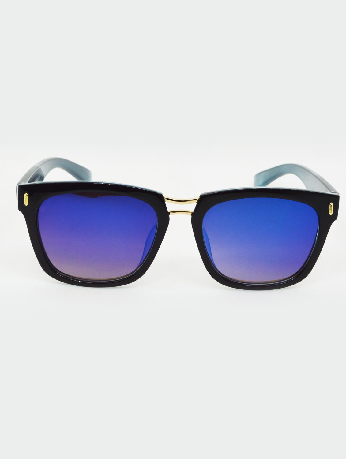 hrinkar men women boys & girls wayfarer  &  sunglasses multicolor frame, blue lens (medium) - 18239288 -  Standard Image - 1