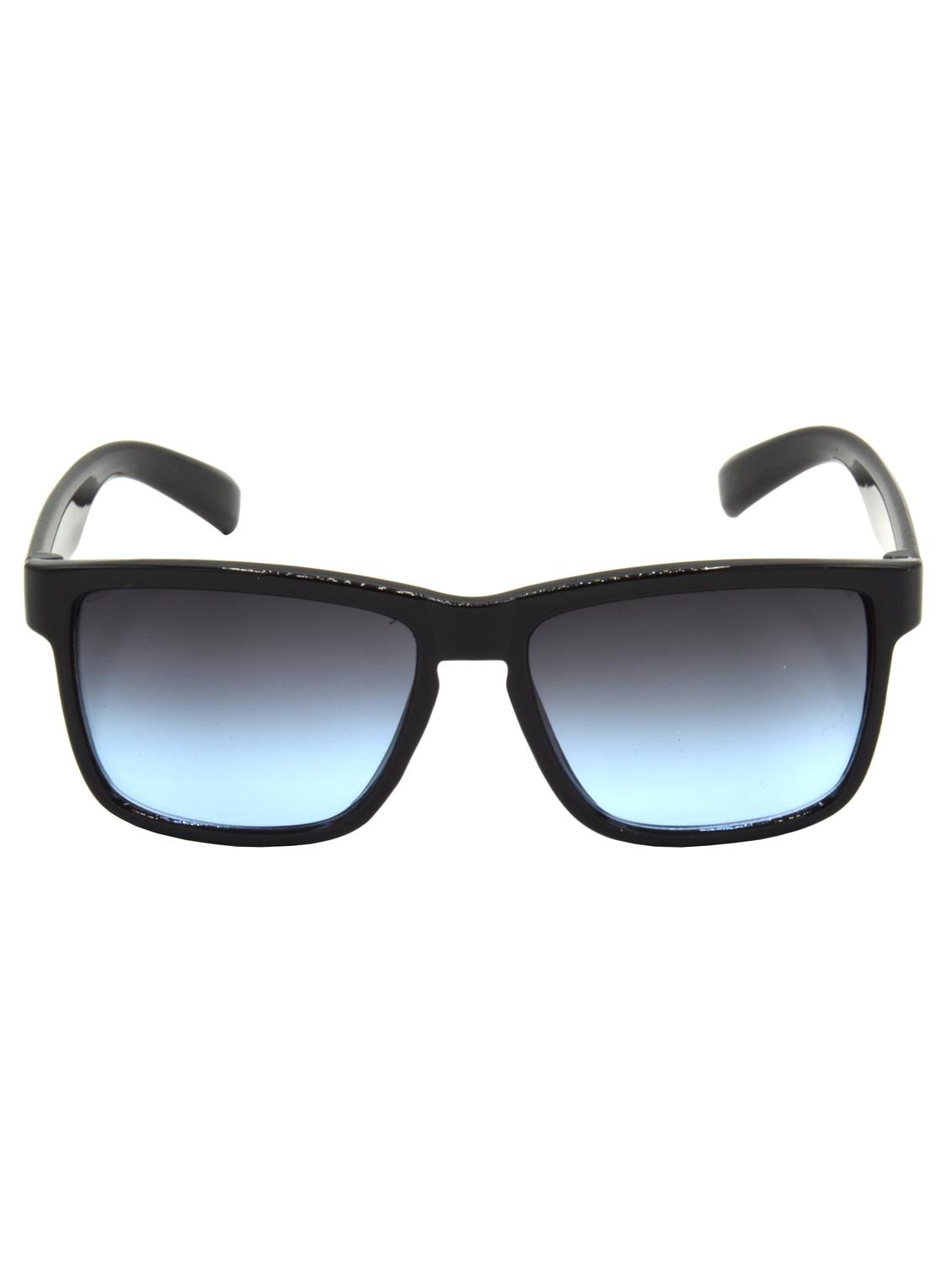 hrinkar men women boys & girls rectangular &  sunglasses blue frame, blue lens (medium) - 18239297 -  Standard Image - 1
