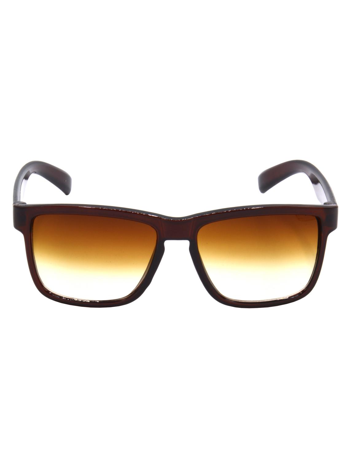 hrinkar men women boys & girls rectangular &  sunglasses blue frame, blue lens (medium) - 18239300 -  Standard Image - 1